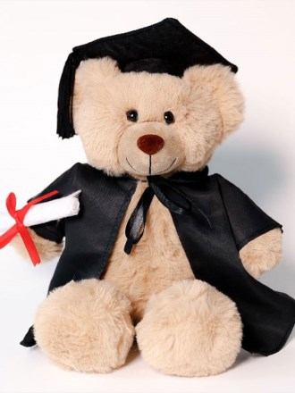 Barty Bear with grad outfit & tee