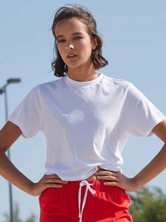 Ladies Cropped Boxy T-Shirt