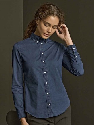 Tee Jays Ladies Long Sleeve Casual Twill Shirt