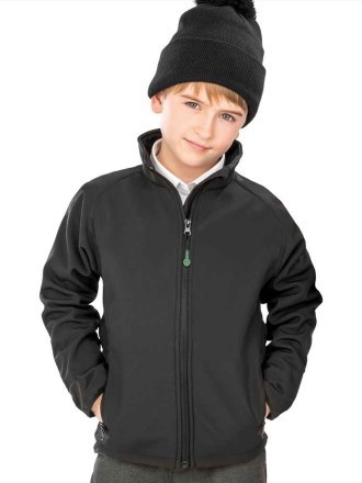 Result Recycled Kids Two Layer Printable Soft Shell Jacket