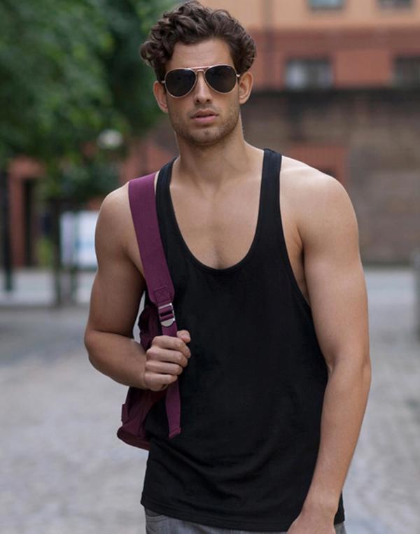 Skinni Fit Mens Muscle Vest