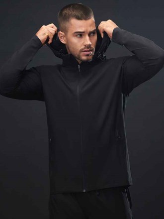 Tombo Unisex Technical Zip Through Hoodie