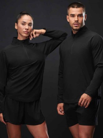 Tombo Technical 1/4 Zip Top