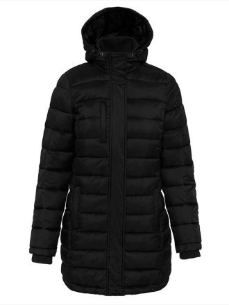 Kariban Ladies Lightweight Long Padded Parka Jacket