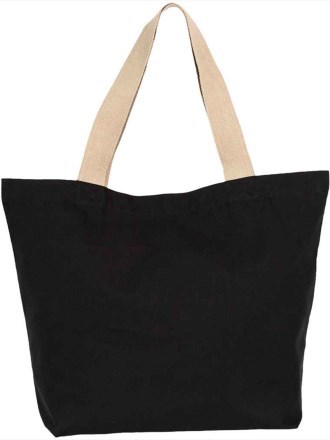 Kimood Large Recycled Flat-Bottom Shopping Bag